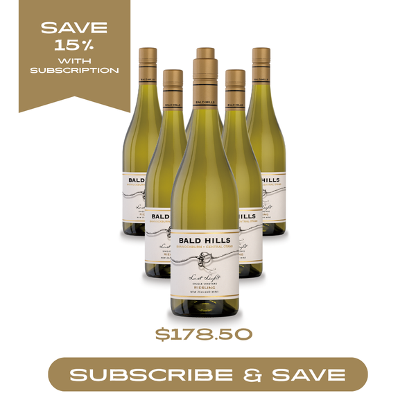 Last Light Bannockburn Riesling 2022 - 6 Bottles