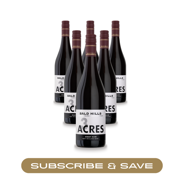 3 Acres Bannockburn Pinot Noir 2022 - 6 Bottles