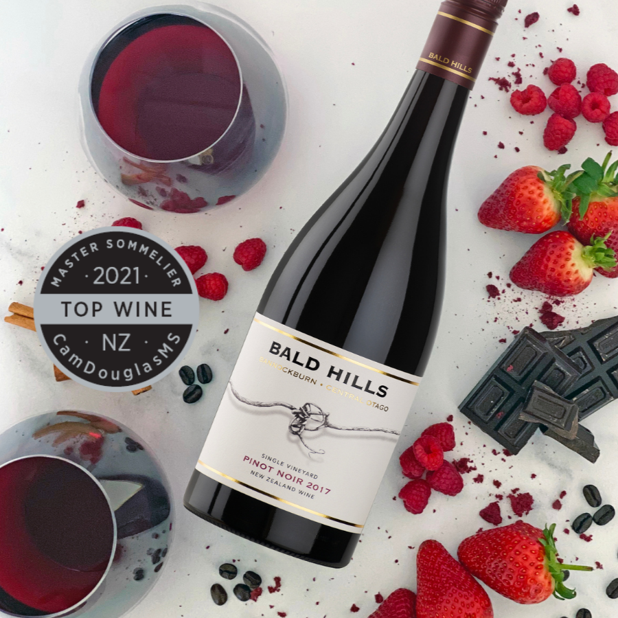 Single Vineyard Central Otago Pinot Noir 2017 Wine | Bald Hills