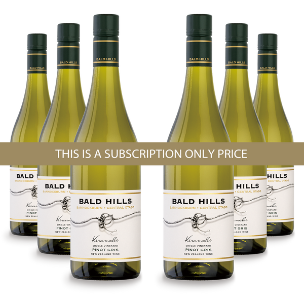 Subscribe & Save 15% ~ 6 Pack of Kirameki Central Otago Pinot Gris 2022