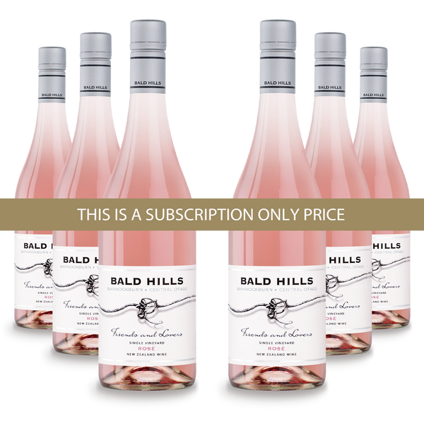 Subscribe & Save 15% ~ 6 Pack of Friends and Lovers Central Otago Rosé 2023