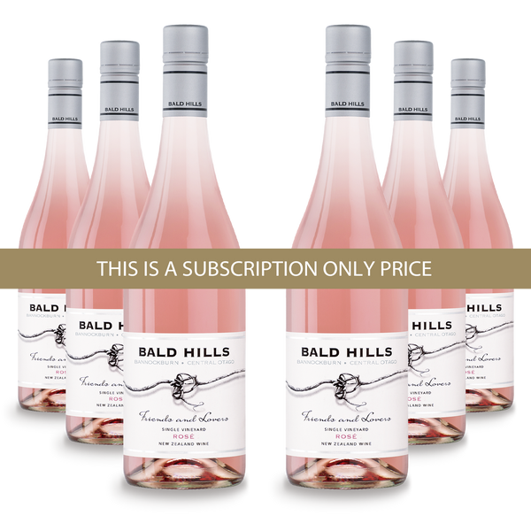 Subscribe & Save 15% ~ 6 Pack of Friends and Lovers Central Otago Rosé 2022
